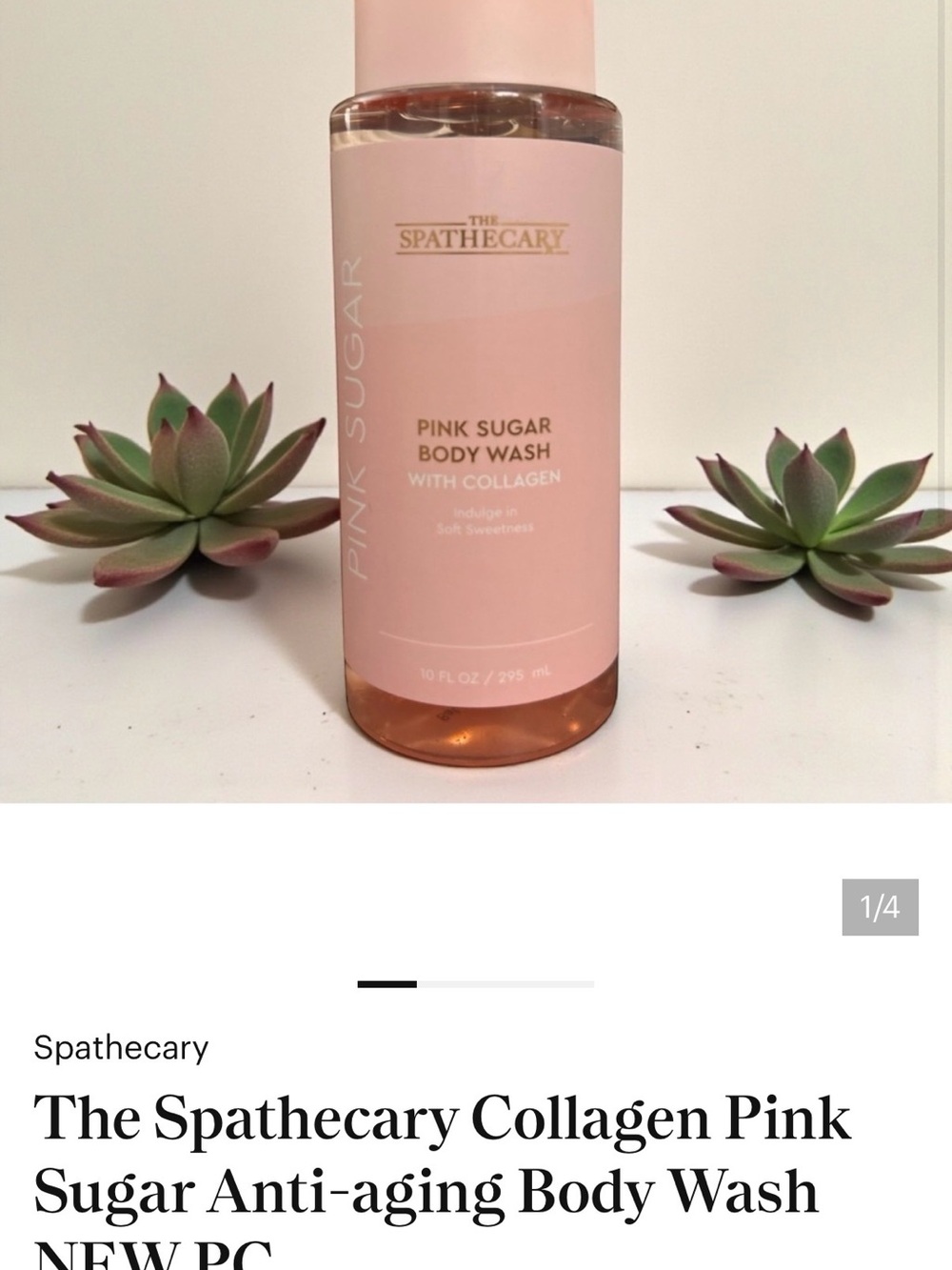Pink Sugar Collagen Body Wash - Pink